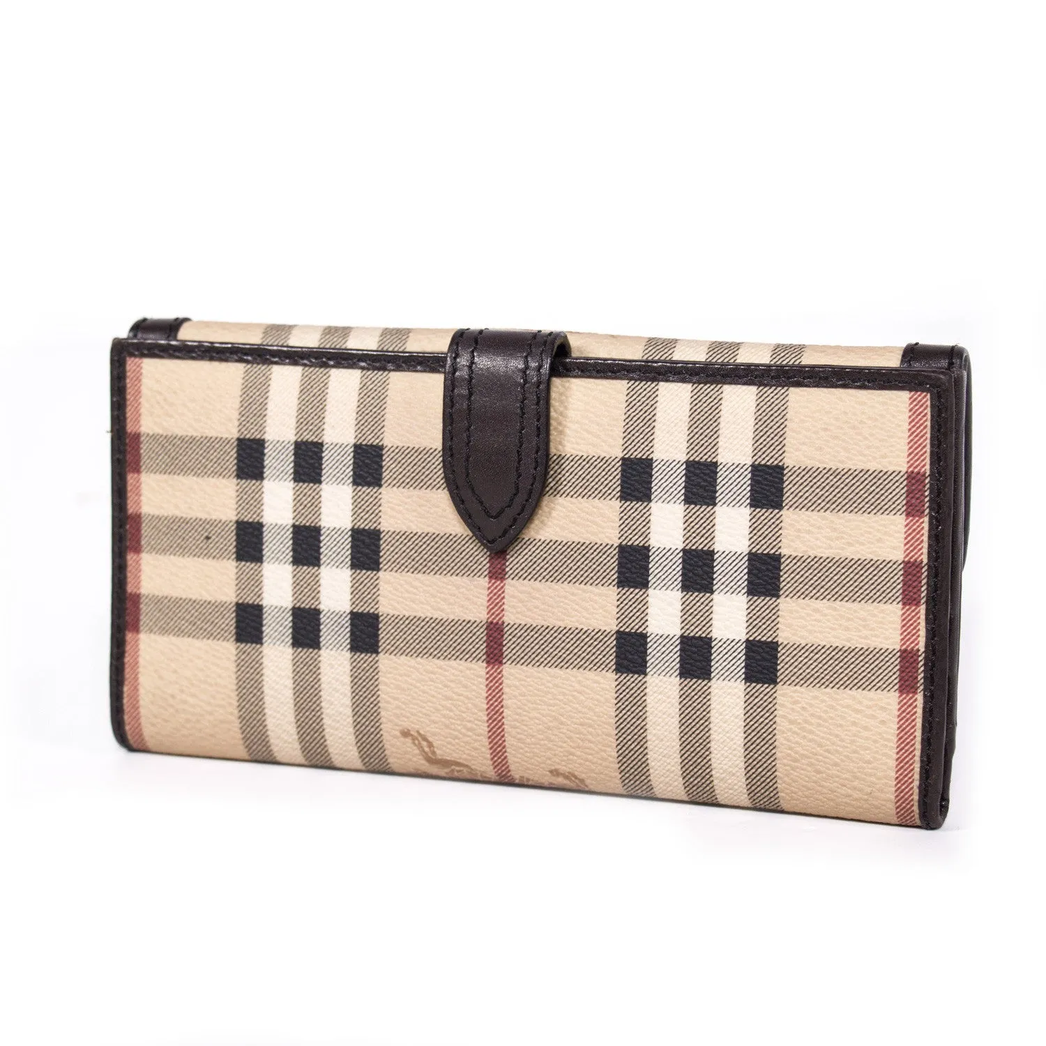 Burberry Haymarket Continental Wallet