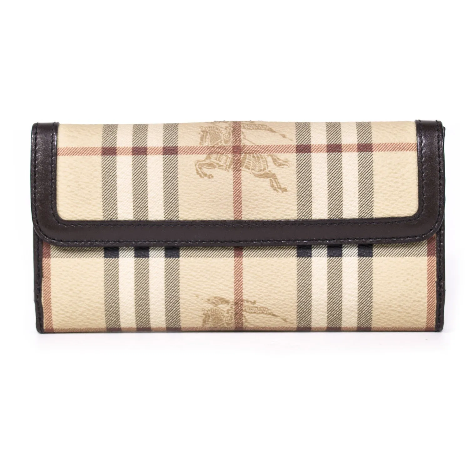 Burberry Haymarket Continental Wallet