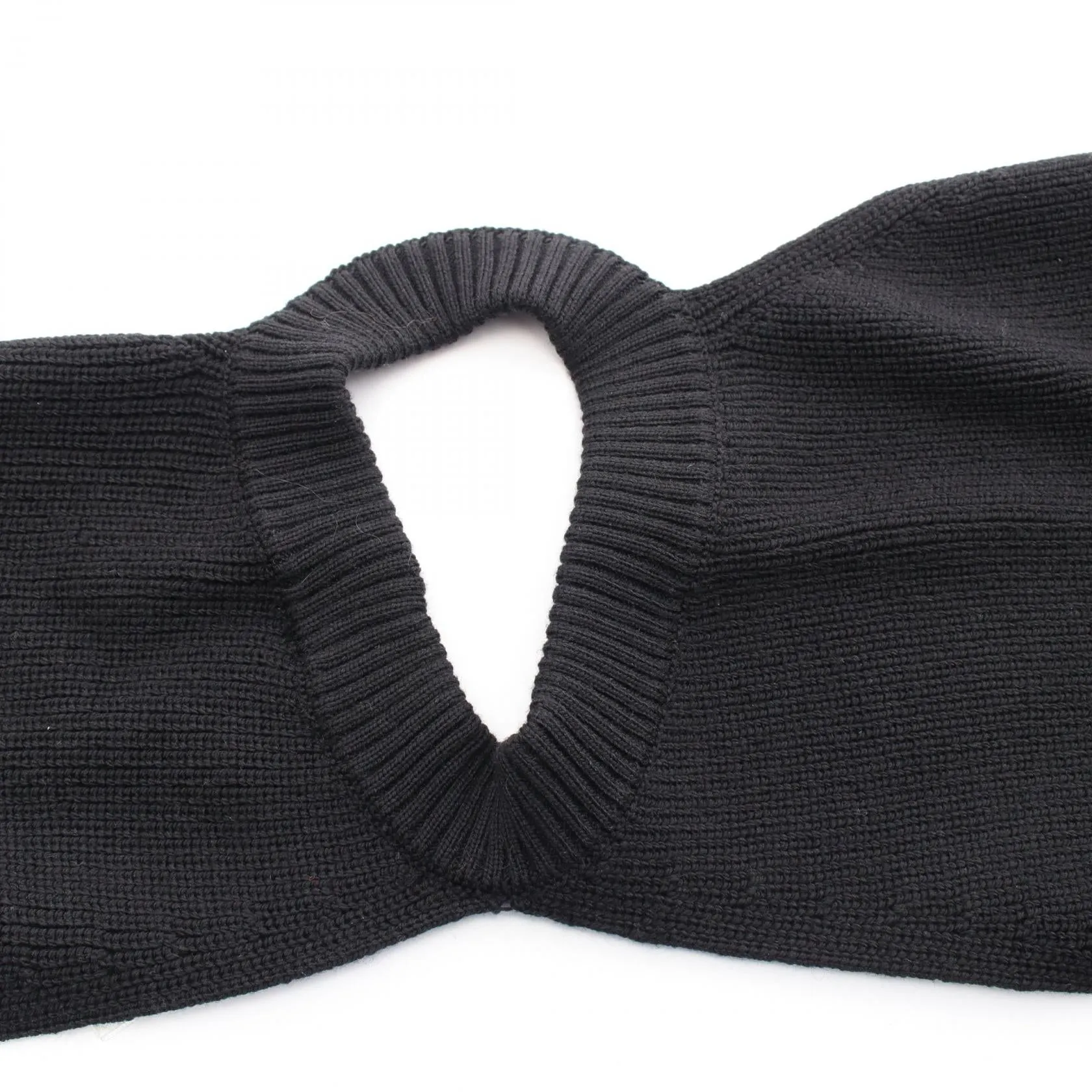 Burberry Wool Accessories Black New