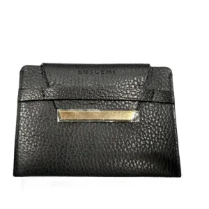 Buscemi Mens Accessories Alce Black Leather Wallet