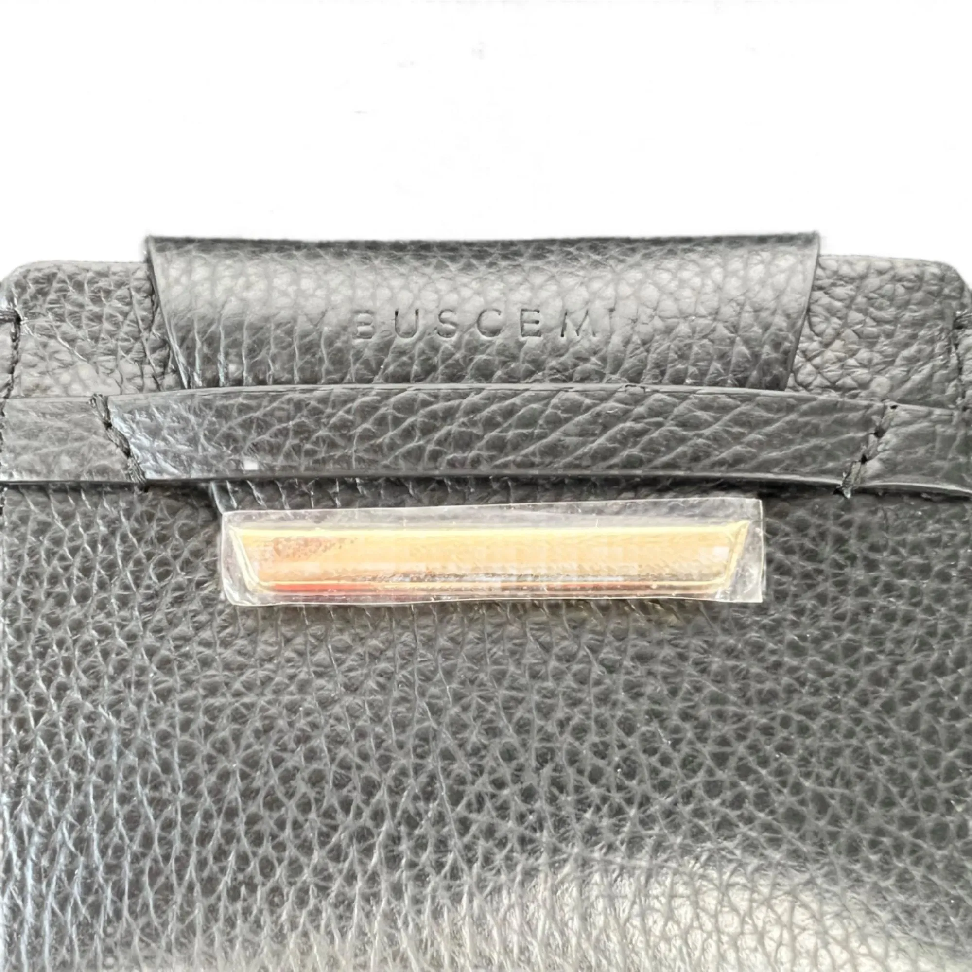 Buscemi Mens Accessories Alce Black Leather Wallet