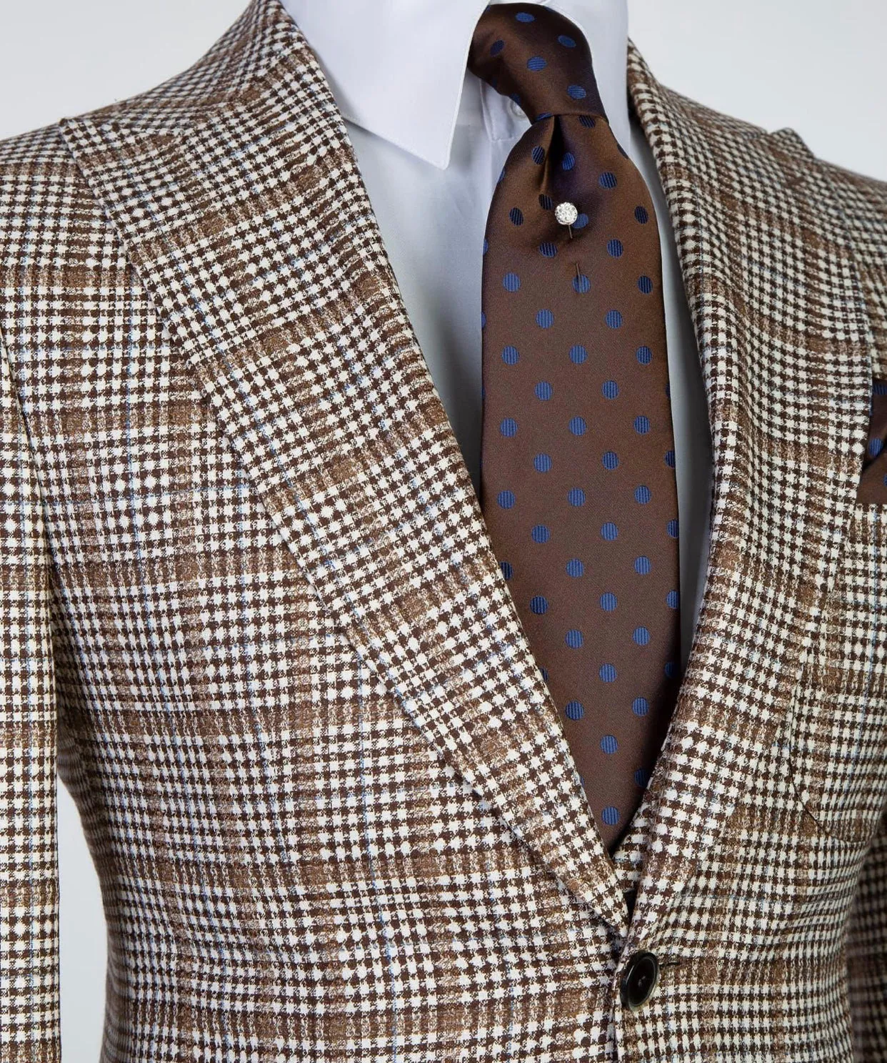 Business Plaid Suit