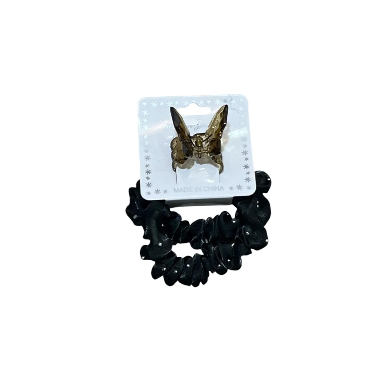Butterfly Hair Clips & Scrunchie