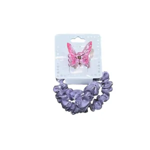 Butterfly Hair Clips & Scrunchie