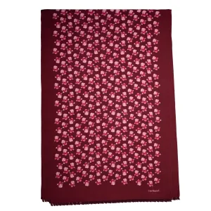 Cacharel CFG034P-Long scarf Hortense Bright Red