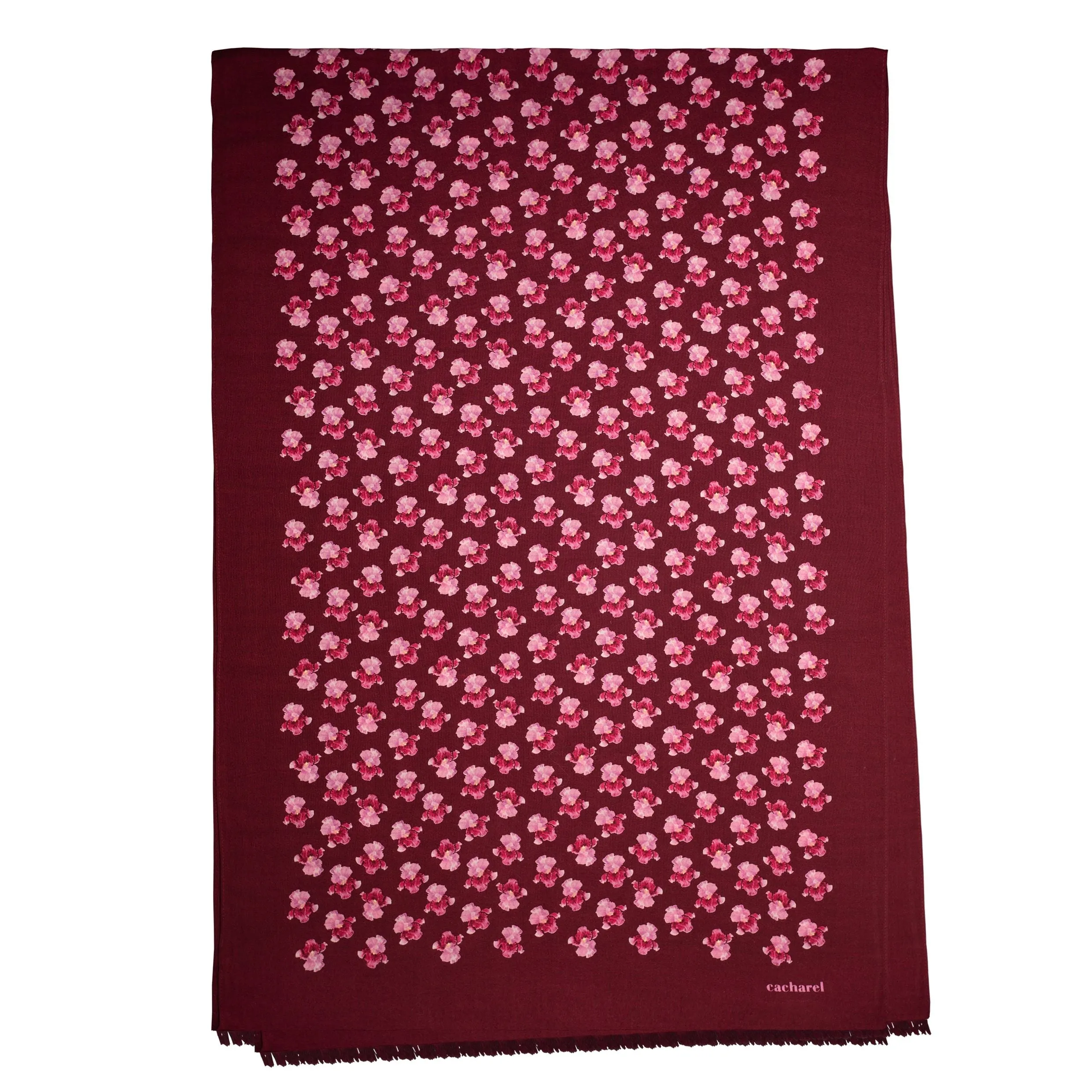 Cacharel CFG034P-Long scarf Hortense Bright Red
