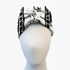 Cameo Calamity Black n White Rosa Headband