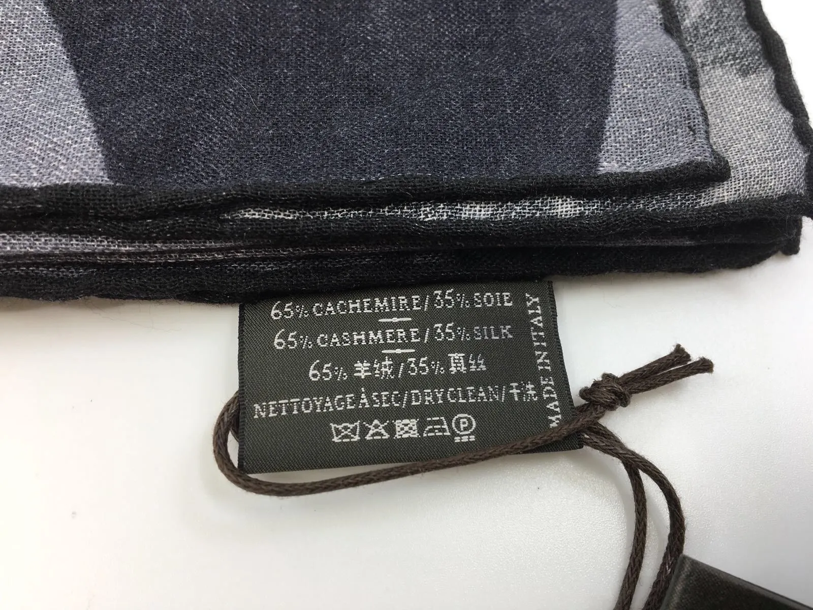 Cashmere & Silk Scritto Scarf