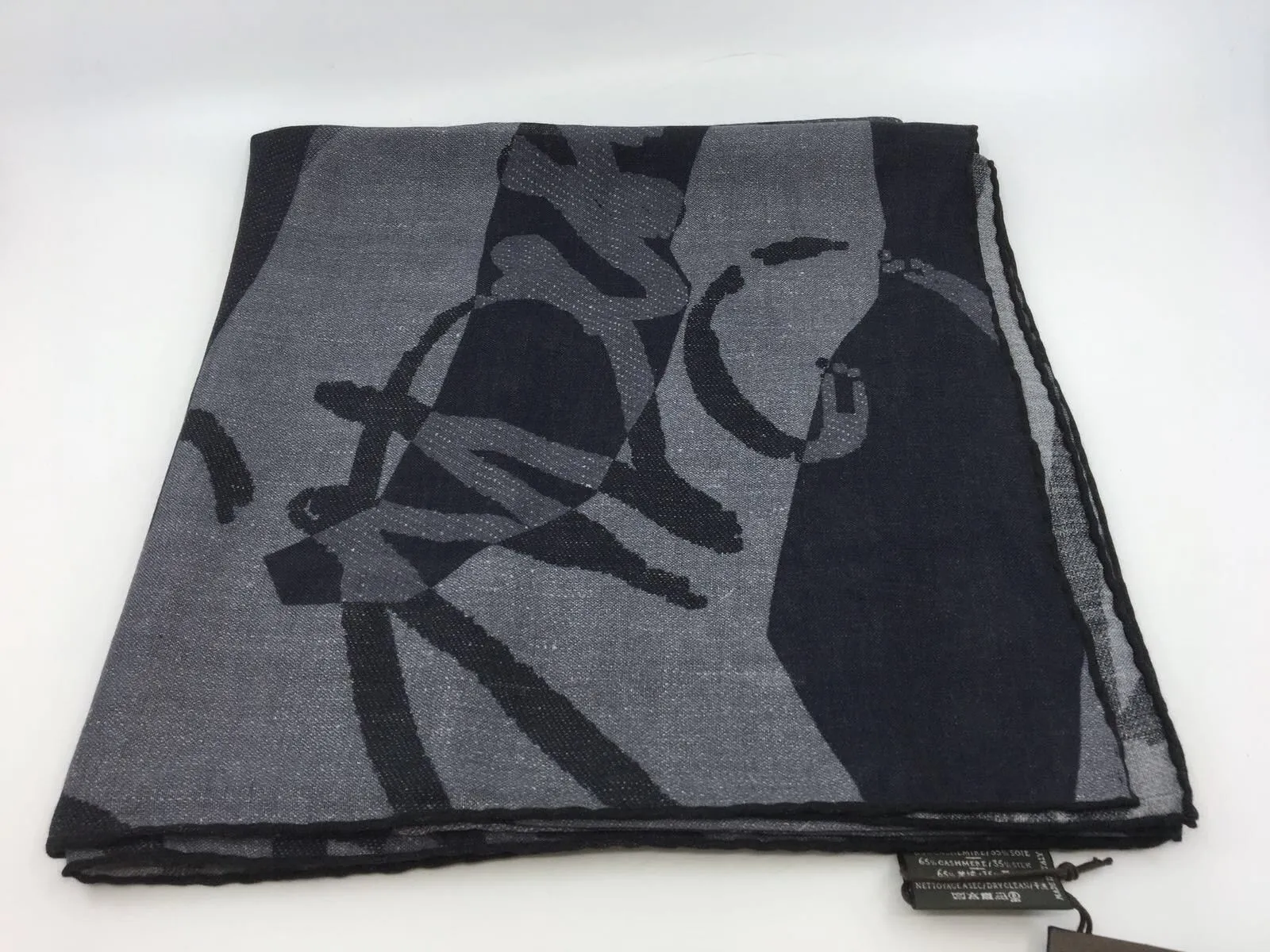 Cashmere & Silk Scritto Scarf