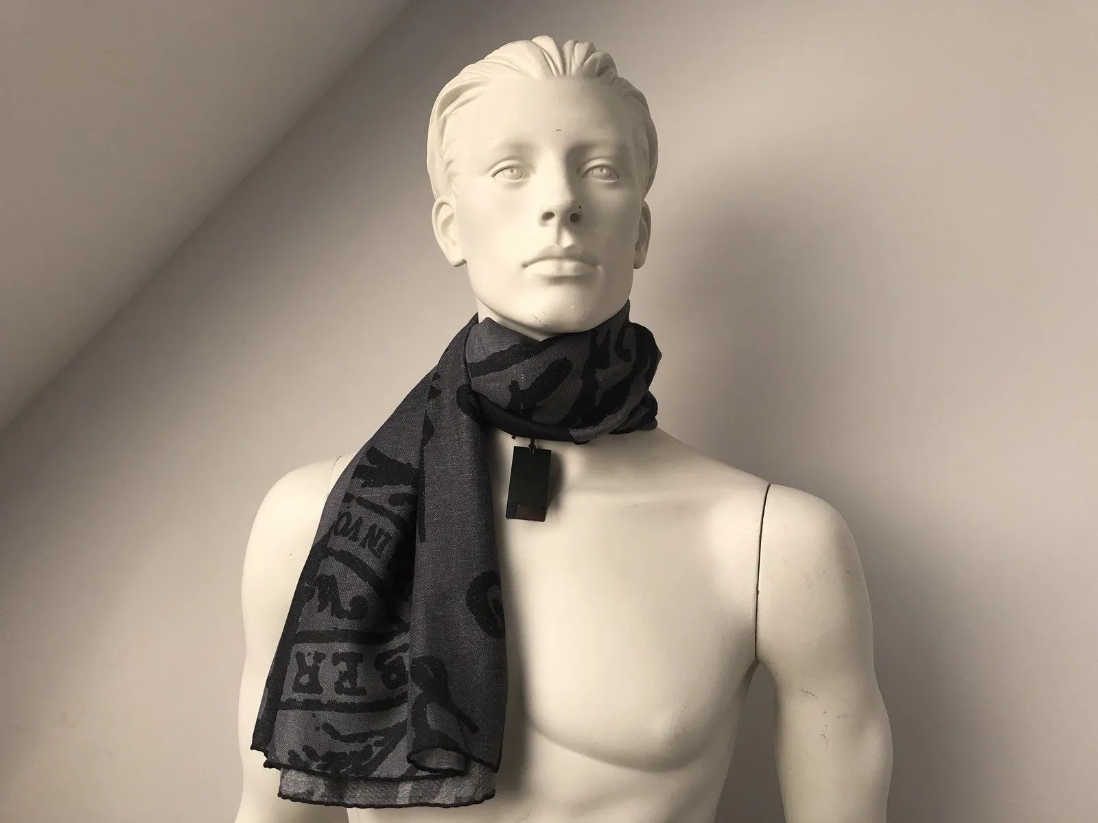 Cashmere & Silk Scritto Scarf