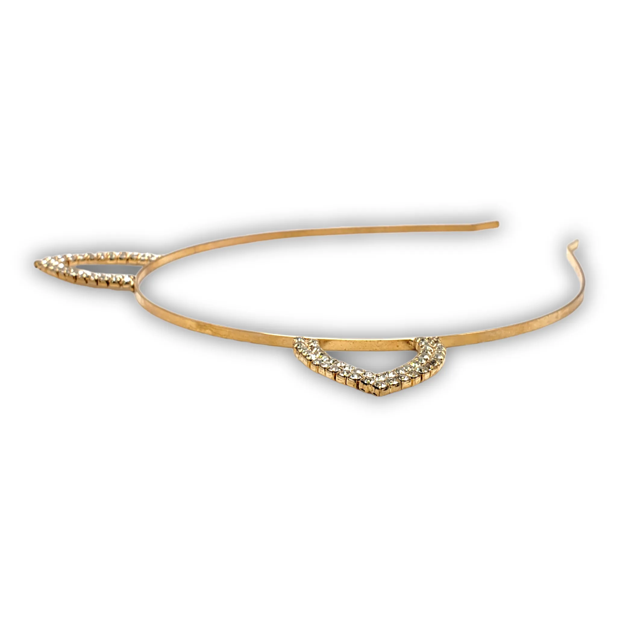 Cat Ears Headband w/ Rhinestones