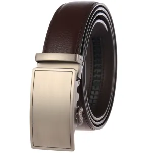 Celino Leather One Size Fits All Smart Ratchet Automatic Belt Made in Europe