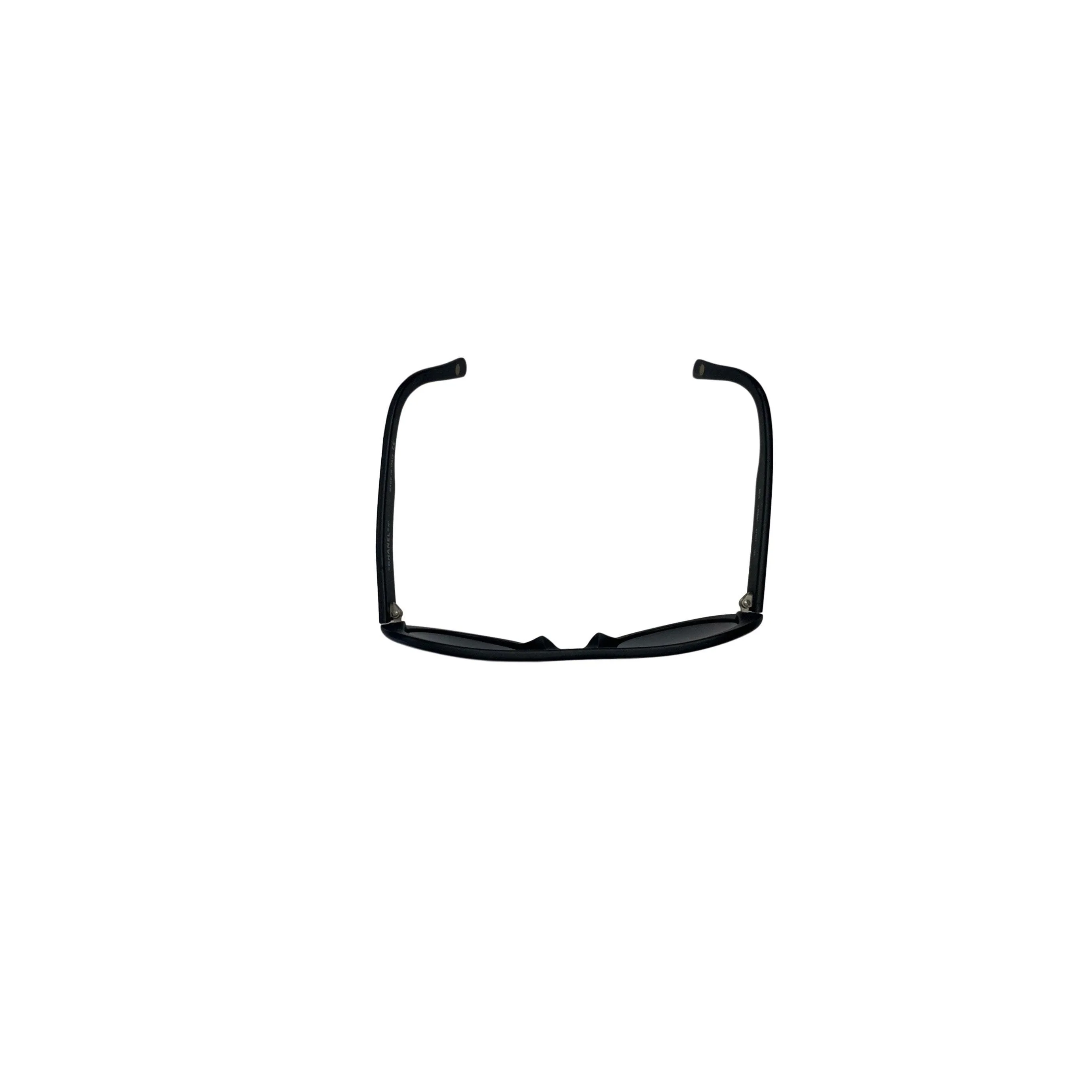 Chanel Black Logo Aviators