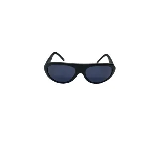 Chanel Black Logo Aviators