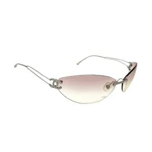 Chanel Pink Rhinestone Mini Shades