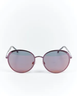 Chanel Purple Round 4206 Sunglasses