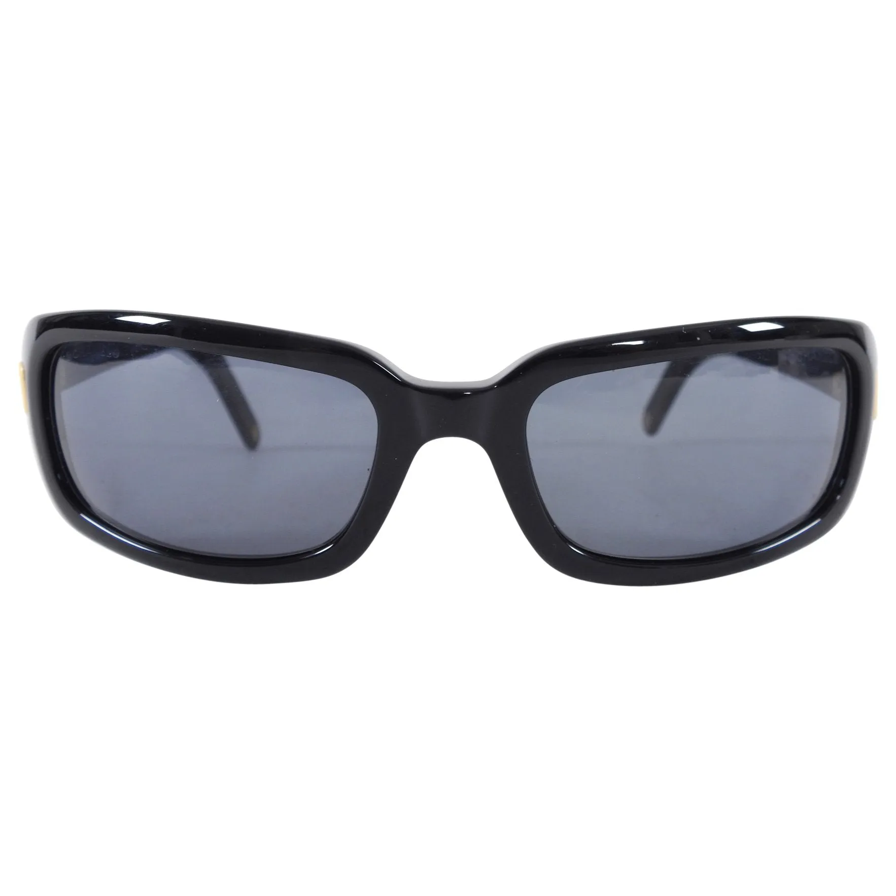 Chanel Vintage Early 2000's Black 5026 Sunglasses