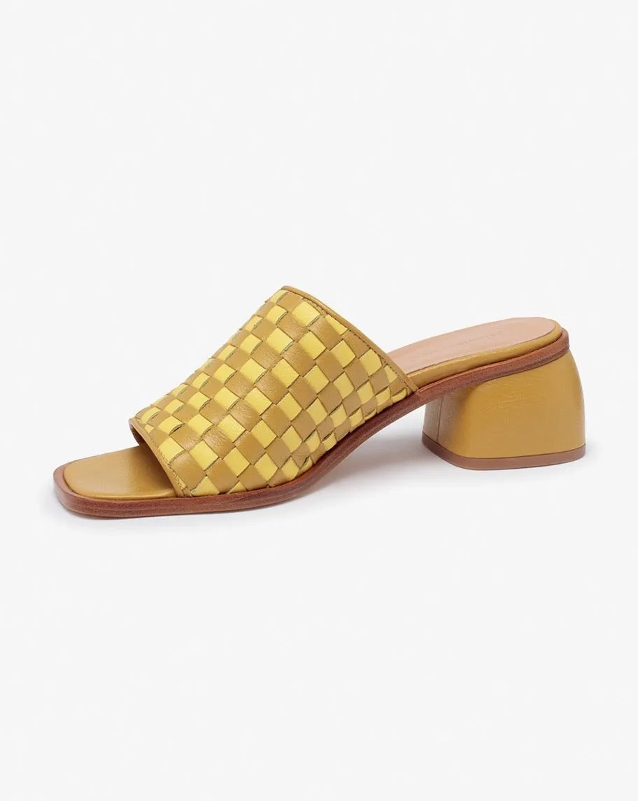 Chess Heel in Olive