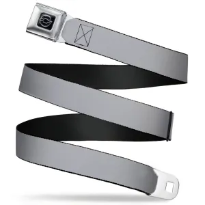 Chevy Seatbelt Belt - Silver Webbing
