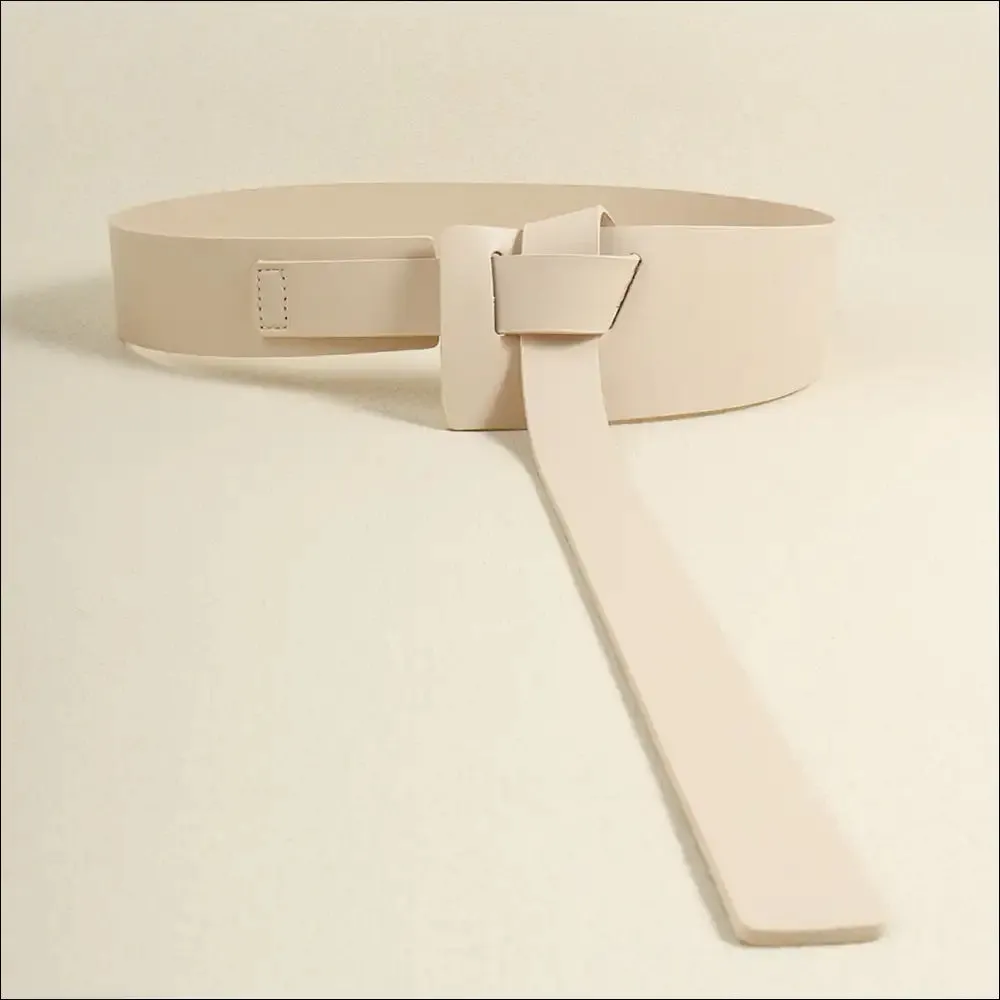 Chic Knot Detail PU Belt