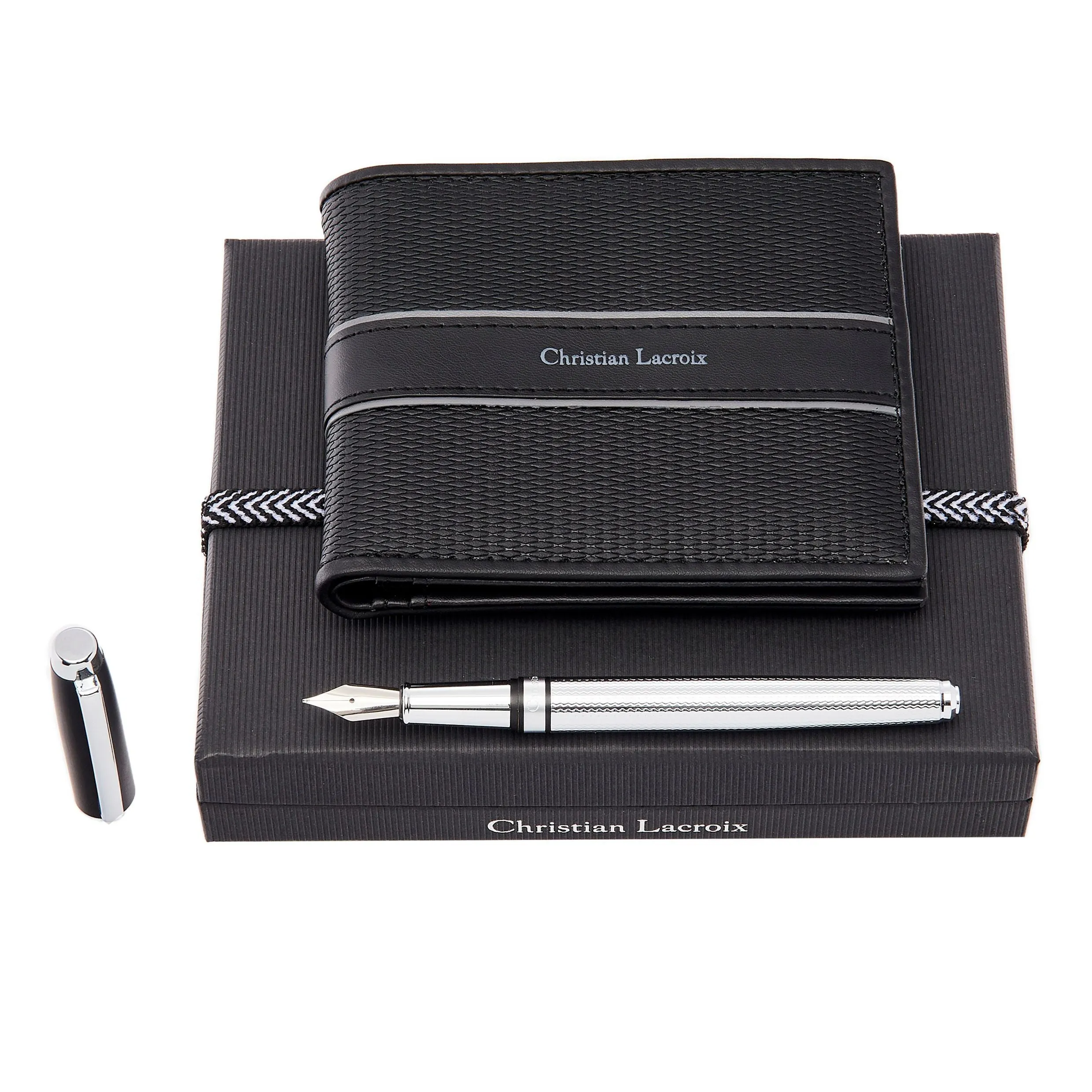 CHRISTIAN LACROIX LPPW456A - Set Caprio (Card wallet & Fountain pen)
