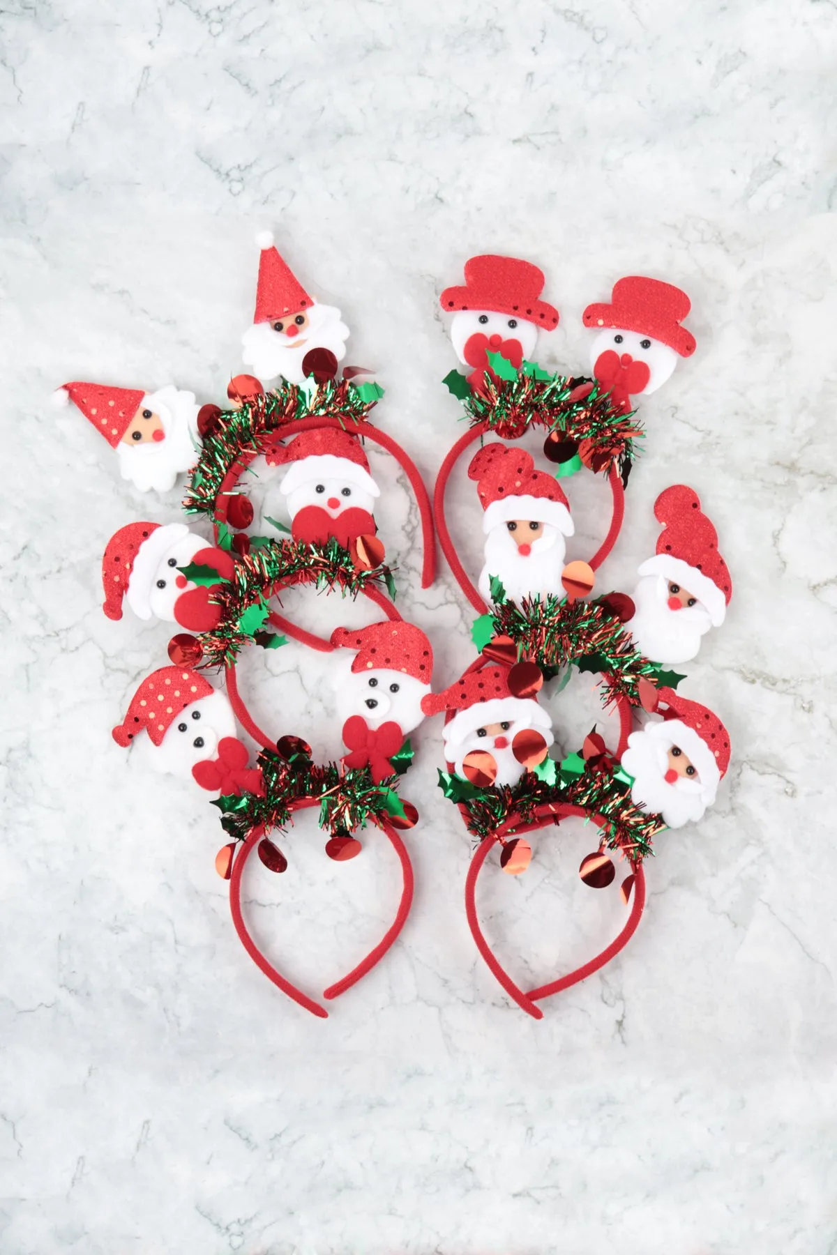 CHRISTMAS HOLIDAY HEADBAND HAIR ACCESSORIES