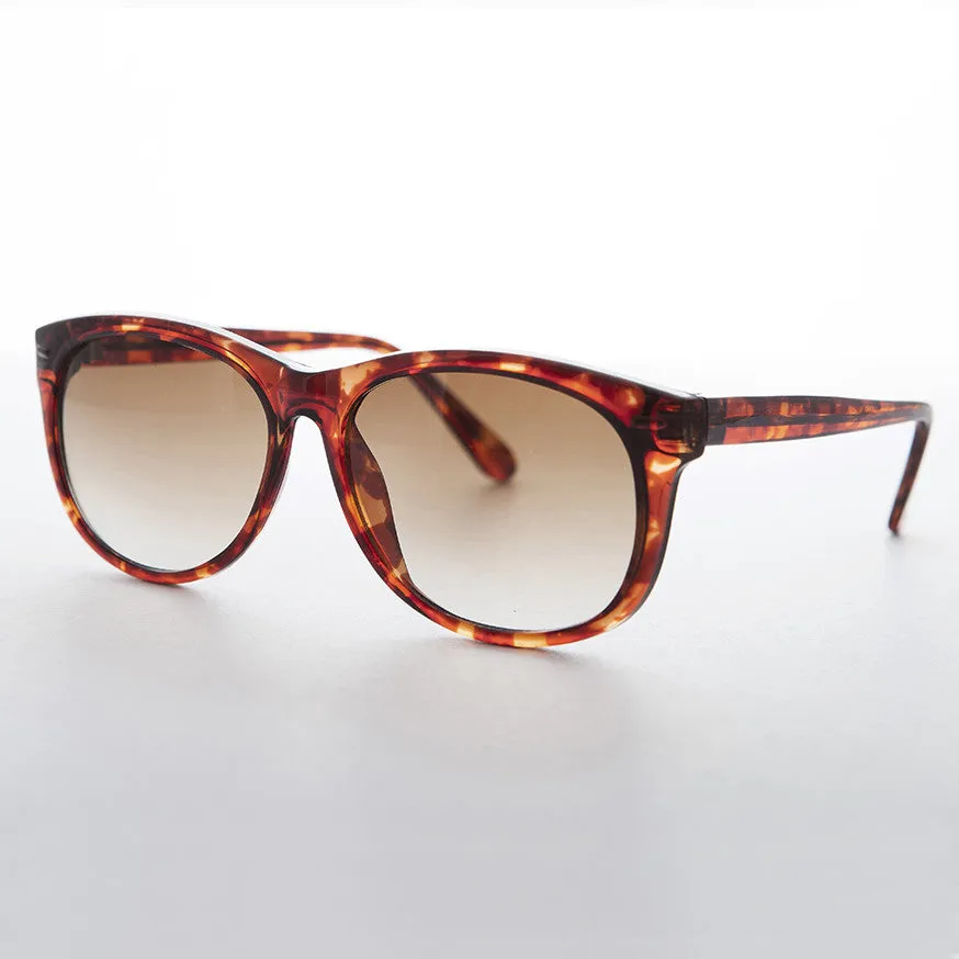 Classic Round 80s Vintage Sunglass - Clark