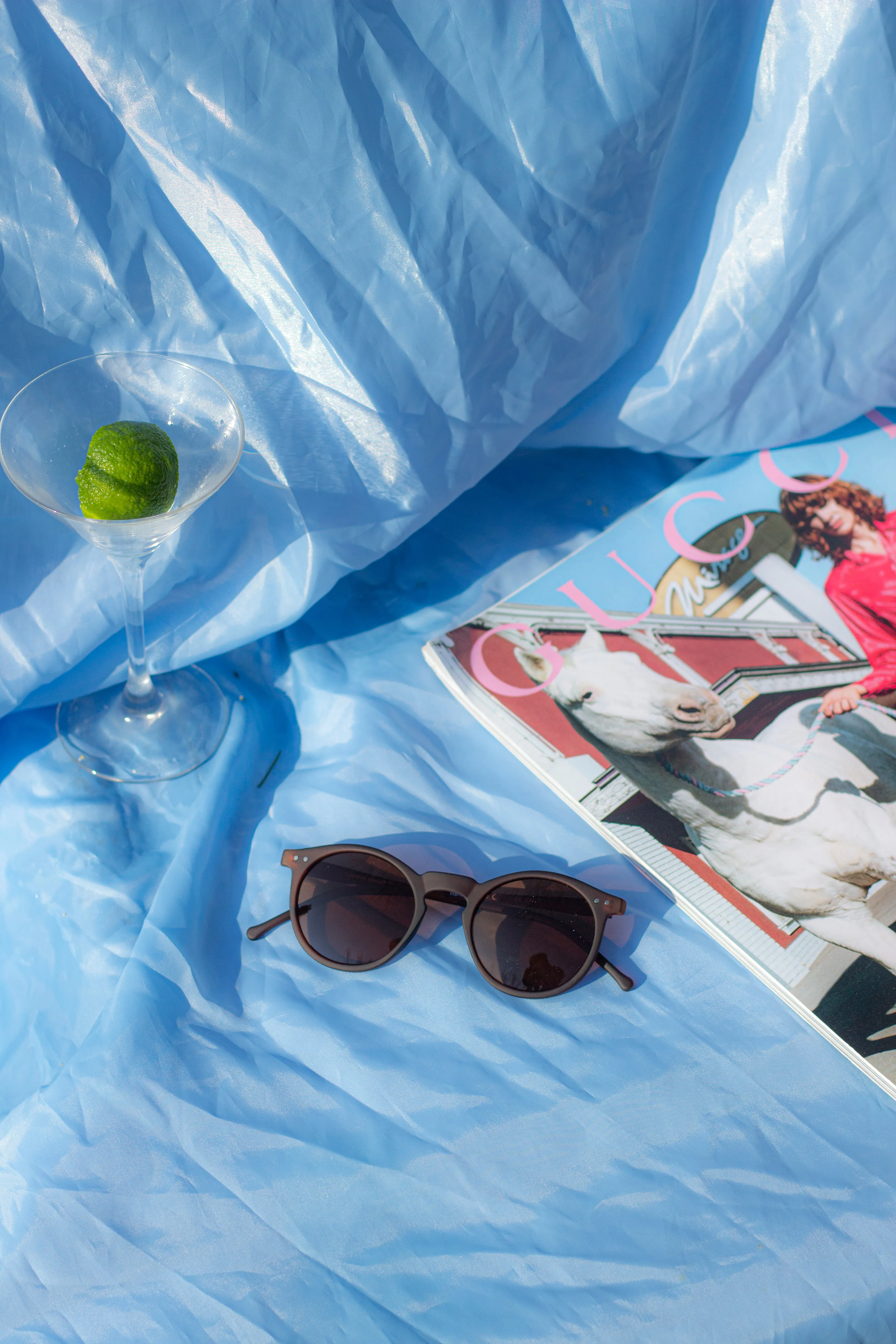 Classic Round Keyhole Sunglasses