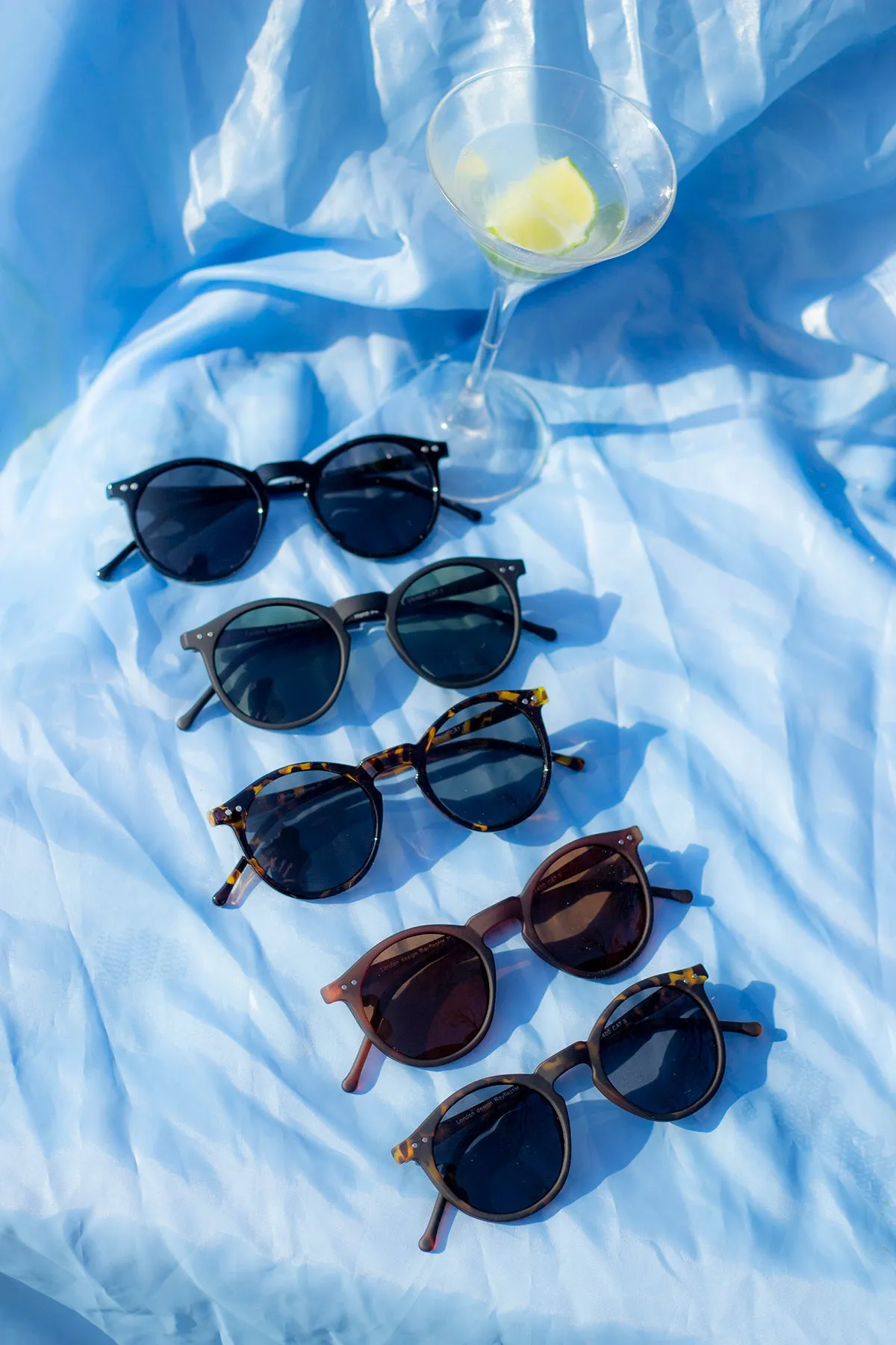 Classic Round Keyhole Sunglasses