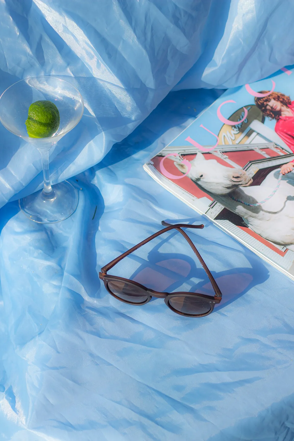 Classic Round Keyhole Sunglasses