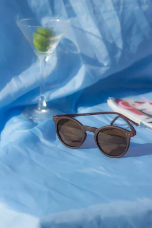 Classic Round Keyhole Sunglasses