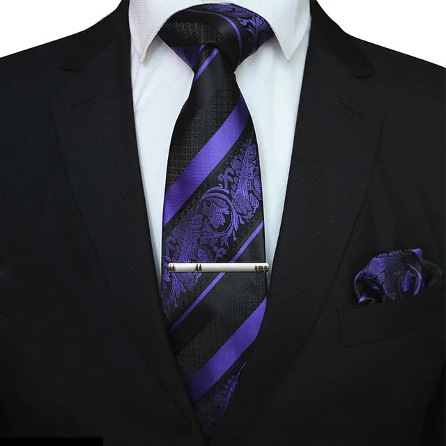 Classic Tie, Clip and Handkerchief
