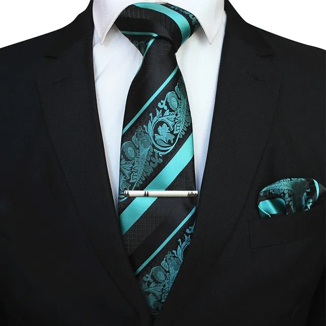 Classic Tie, Clip and Handkerchief