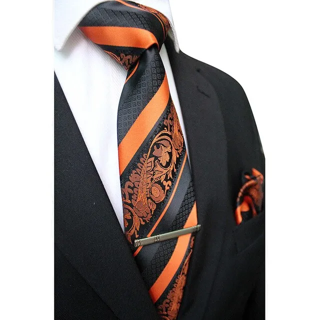 Classic Tie, Clip and Handkerchief