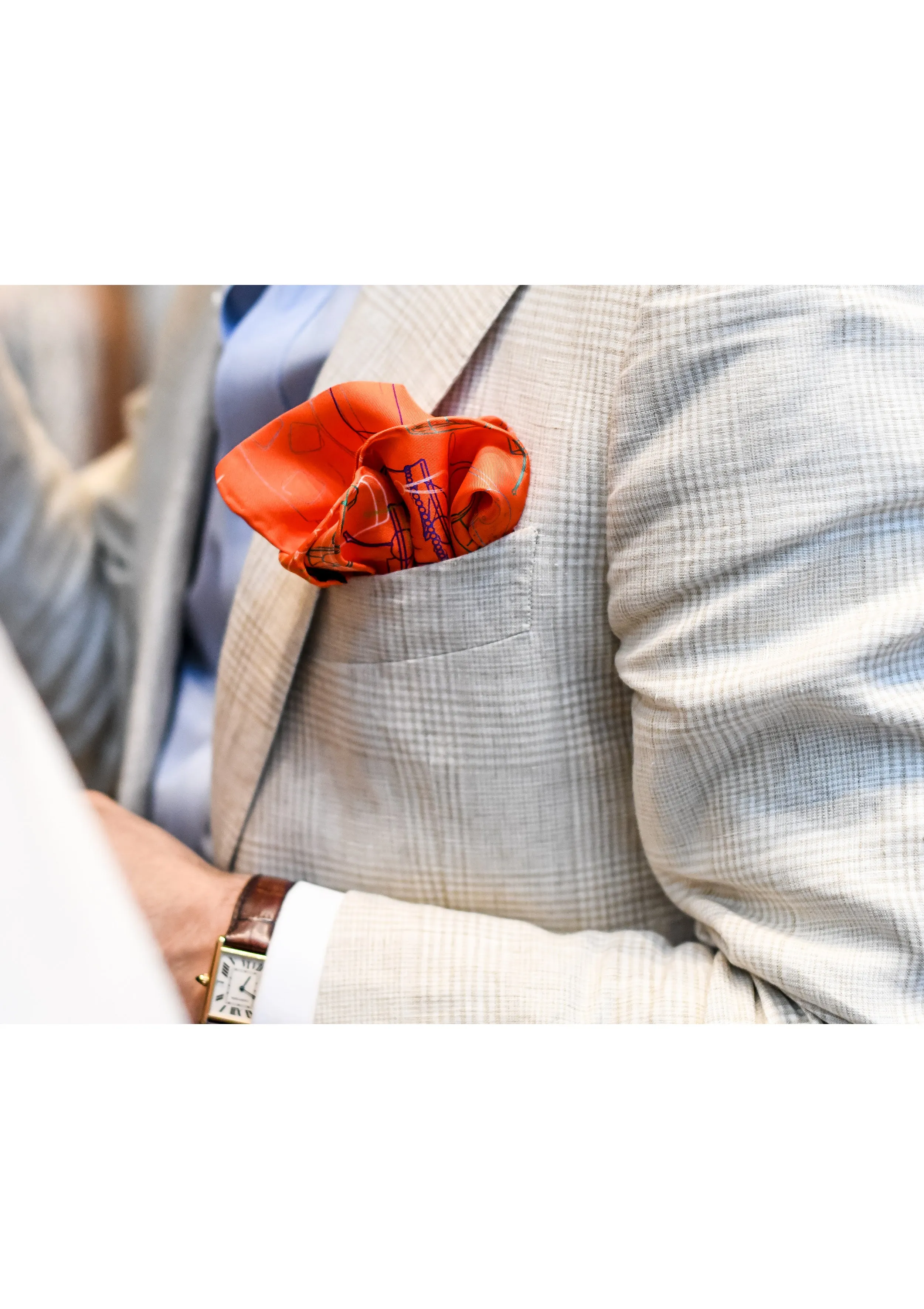 Cocktail Party Pocket Square