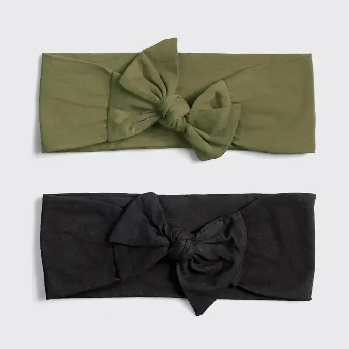 Cotton Adjustable Headband 2pc | KITSCH