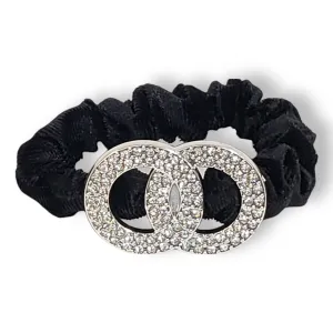 Crystal Collection 2pc Designer Scrunchie