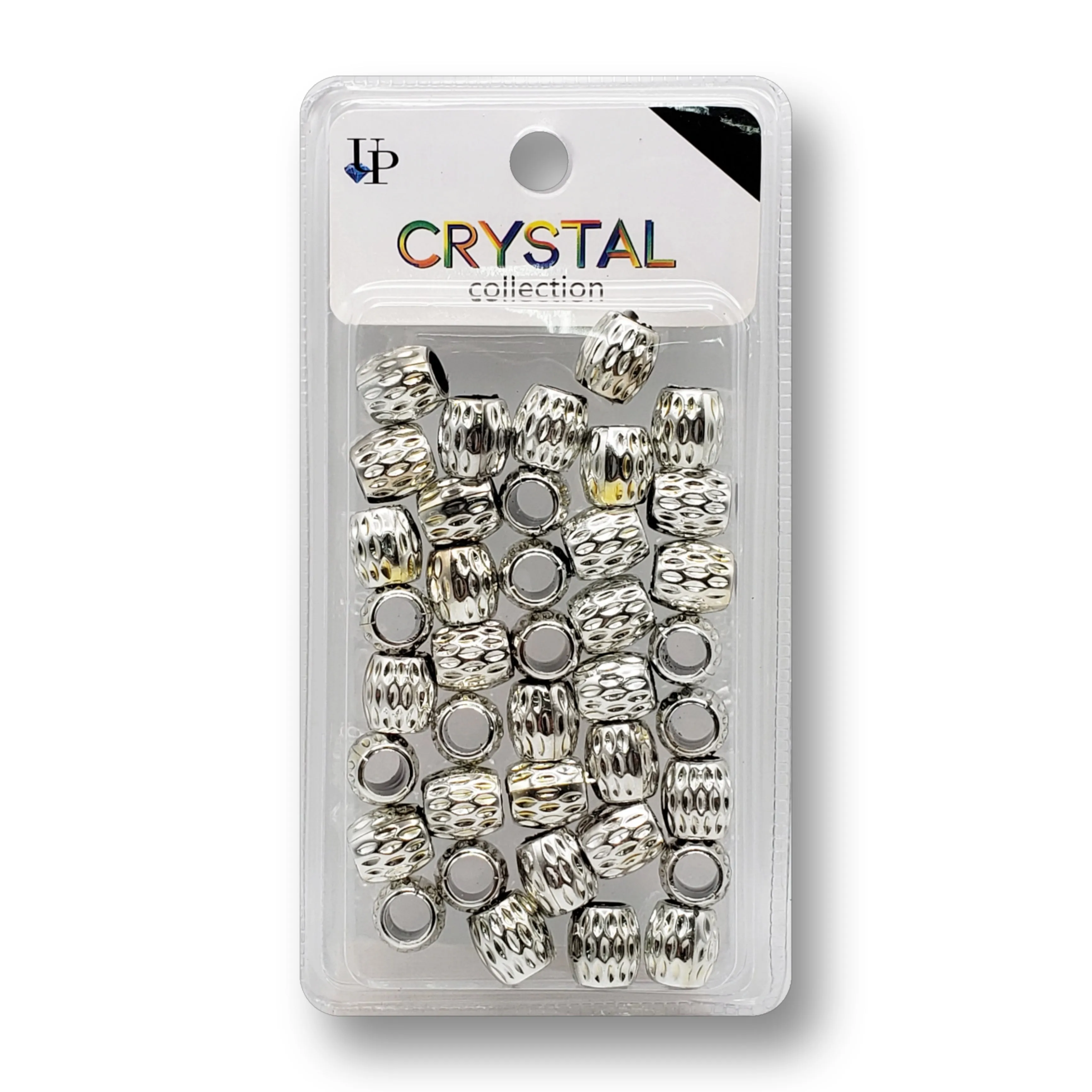 Crystal Collection Small Barrel Beads