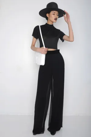 'Death Mist' Mock Neck Top & Pants