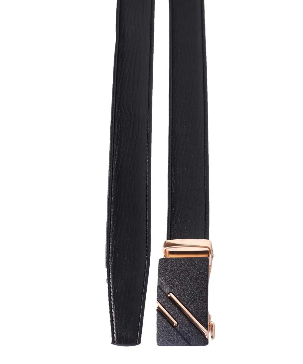 Designer casual Automatic Black Buckle Men's Belt