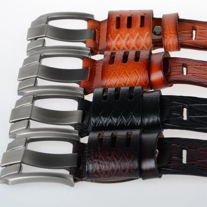 Designer Style Leather Belt