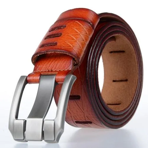 Designer Style Leather Belt