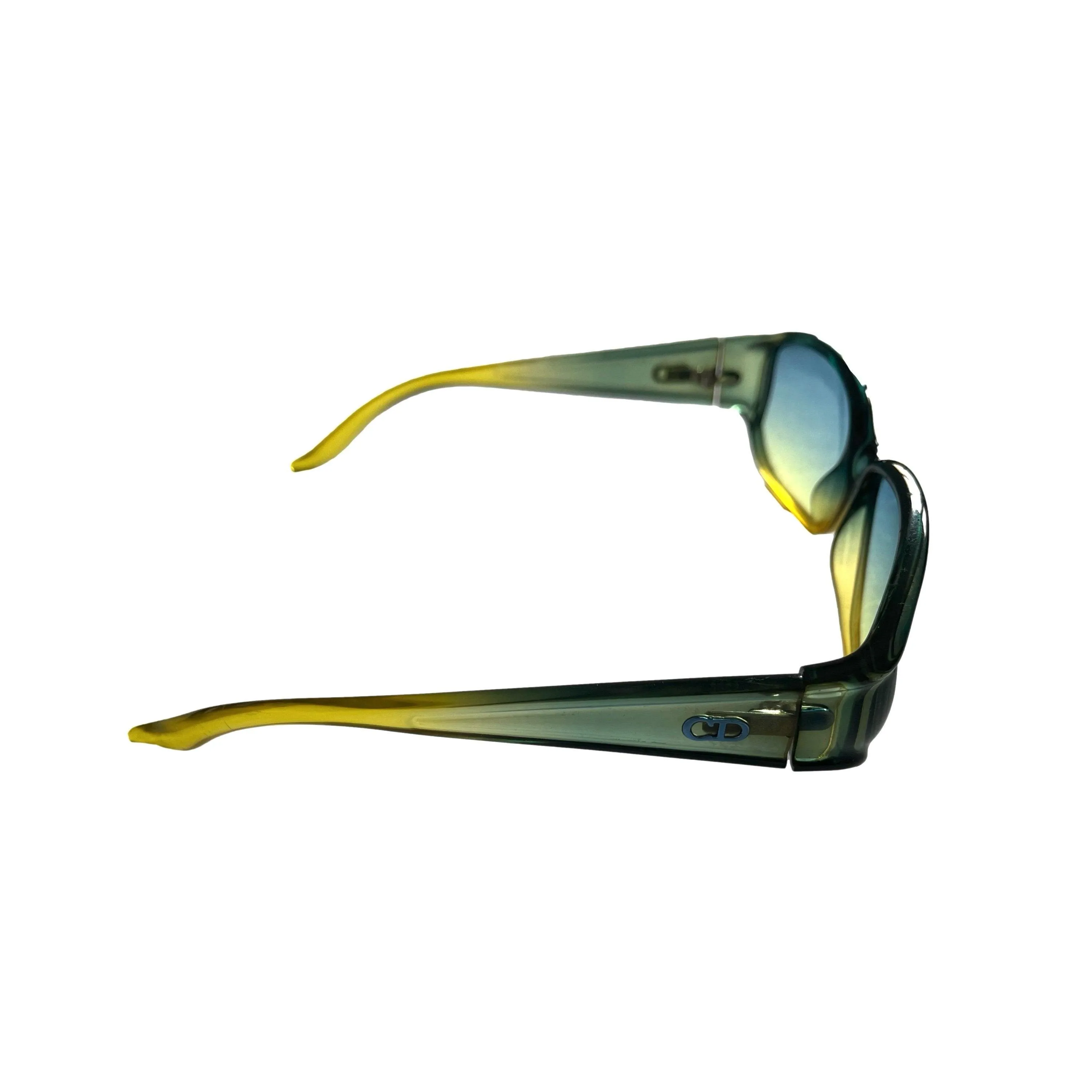 Dior Green Ombre Slim Sunglasses