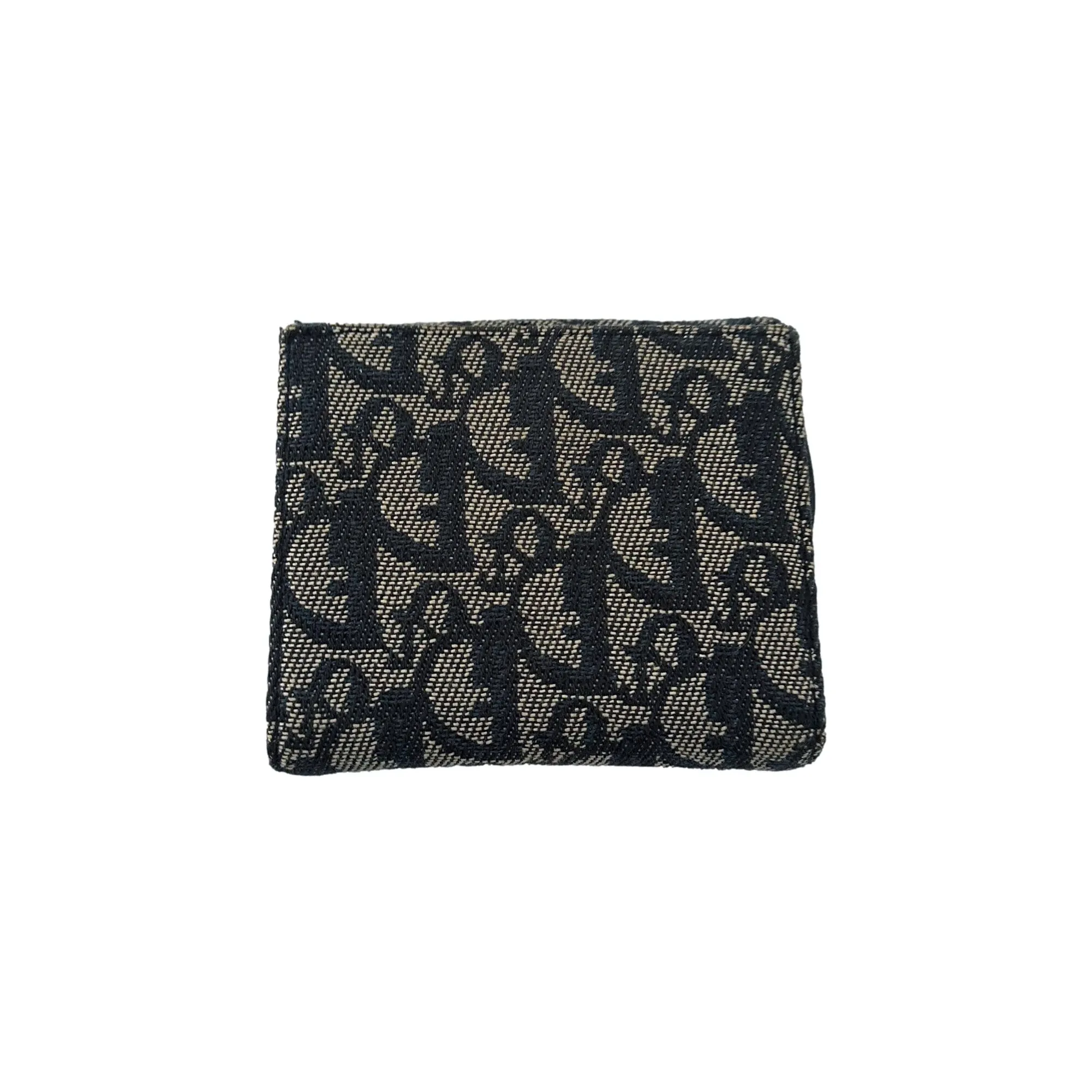 Dior Navy Logo Saddle Wallet