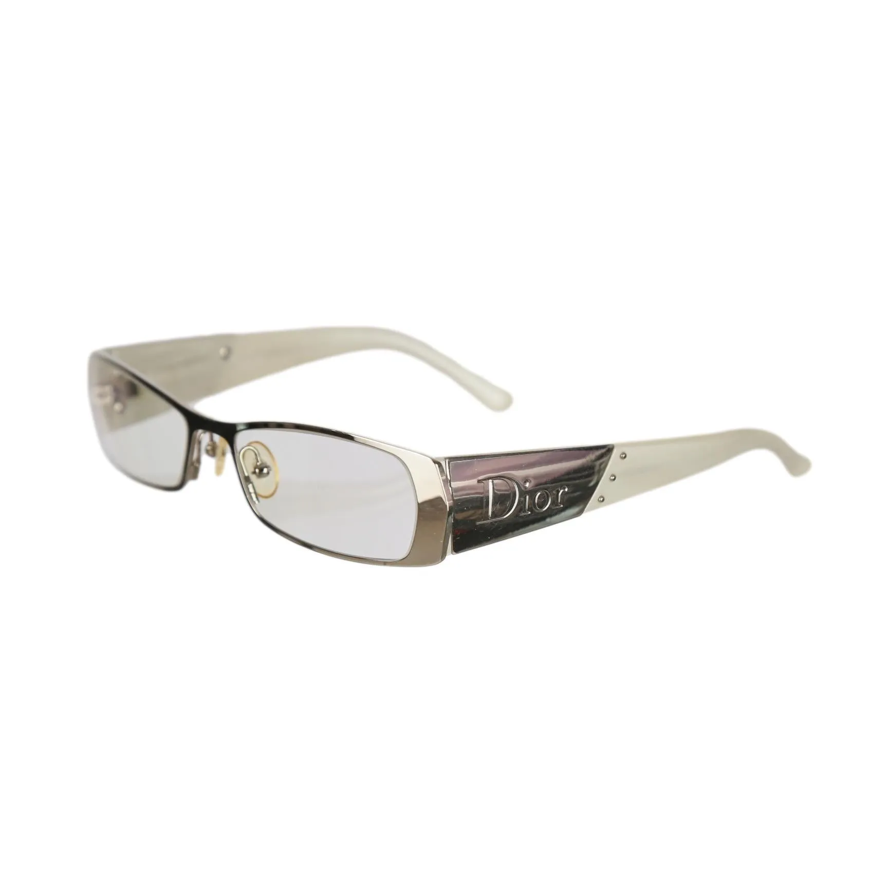 Dior Silver Logo Glasses