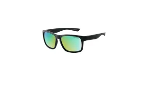 Dirty Dog Hoodlum Satin Black / Green Polarised