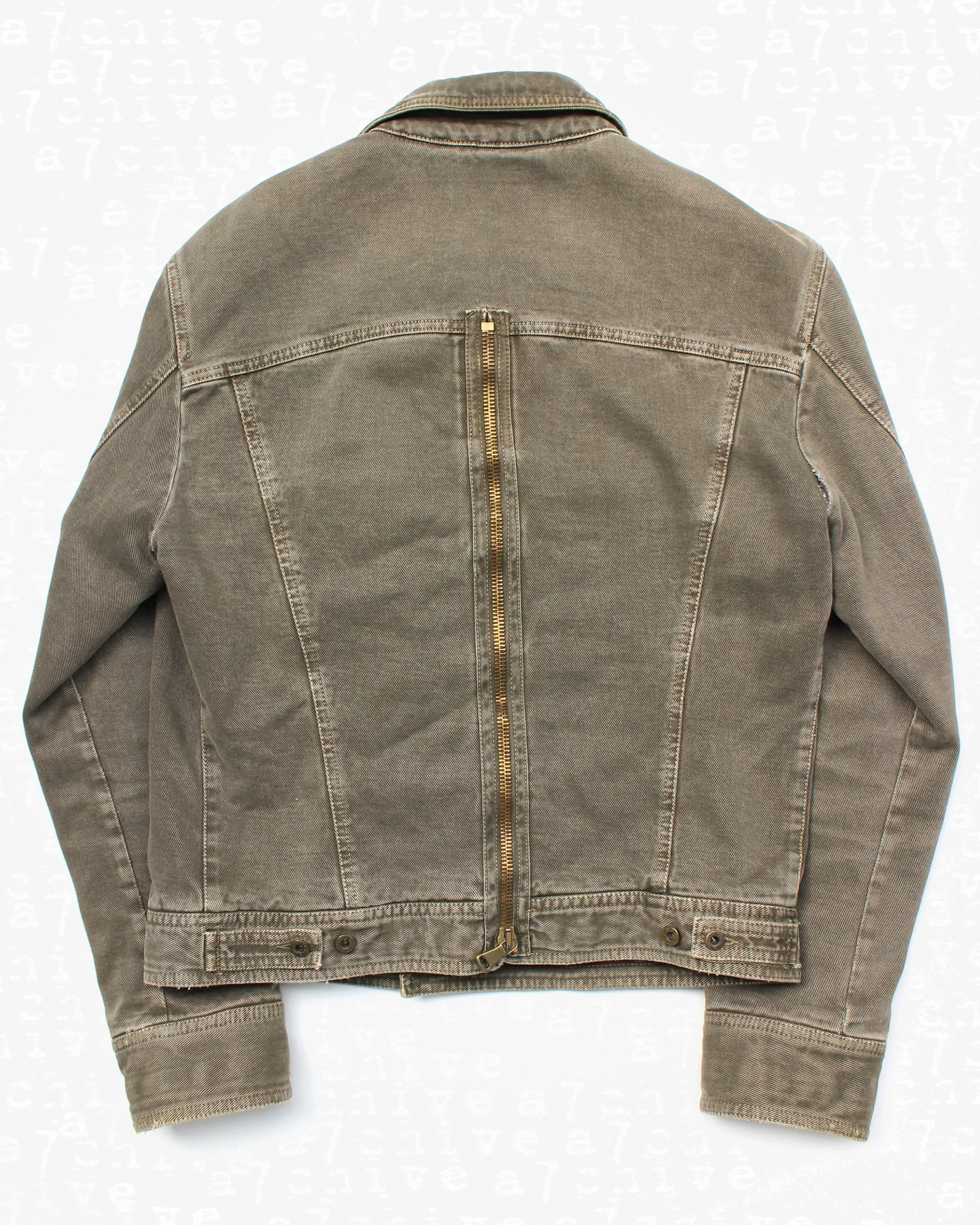Dolce & Gabbana AW2003 Multi-Zip Jacket