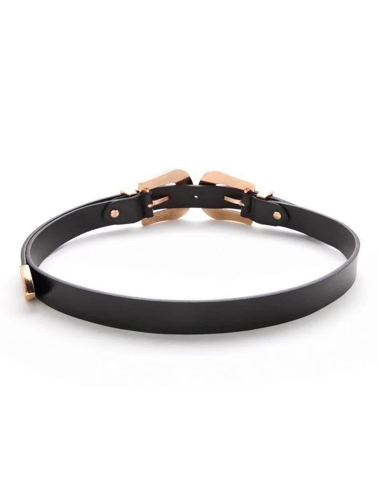 Double Buckle Western Belt