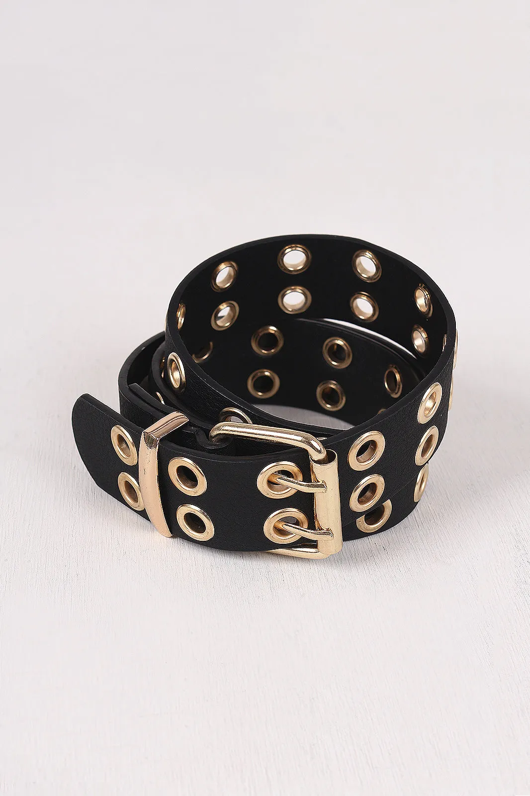 Double Row Eyelet Belt