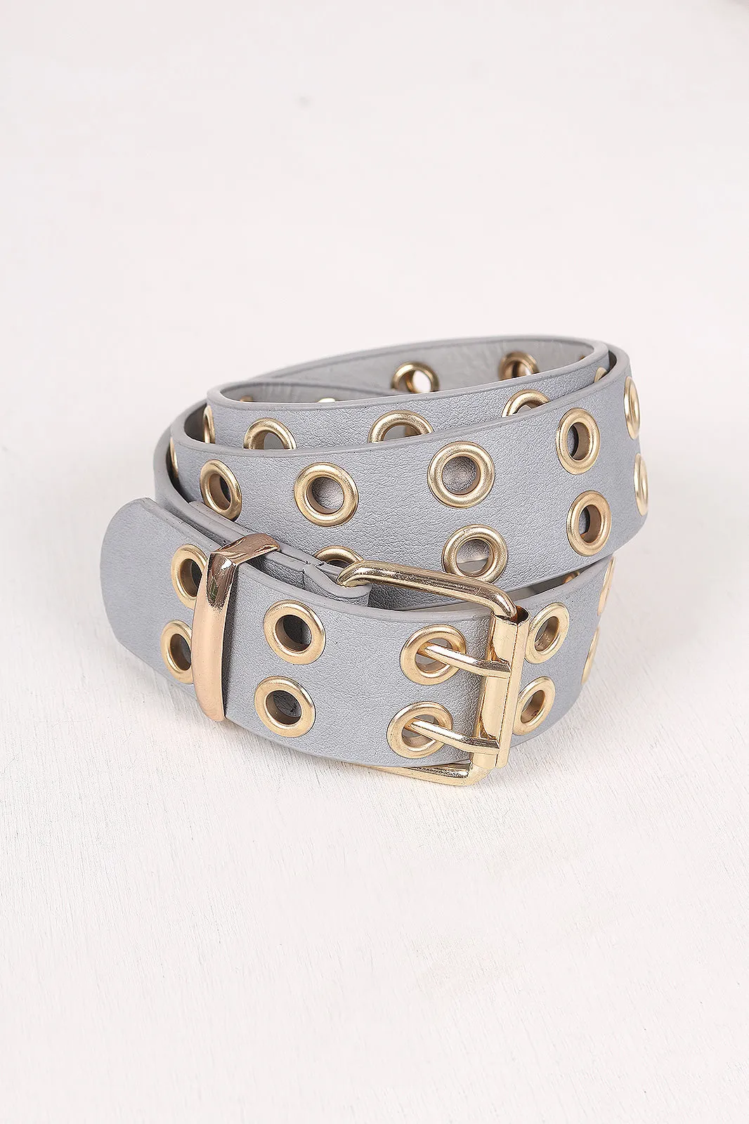 Double Row Eyelet Belt